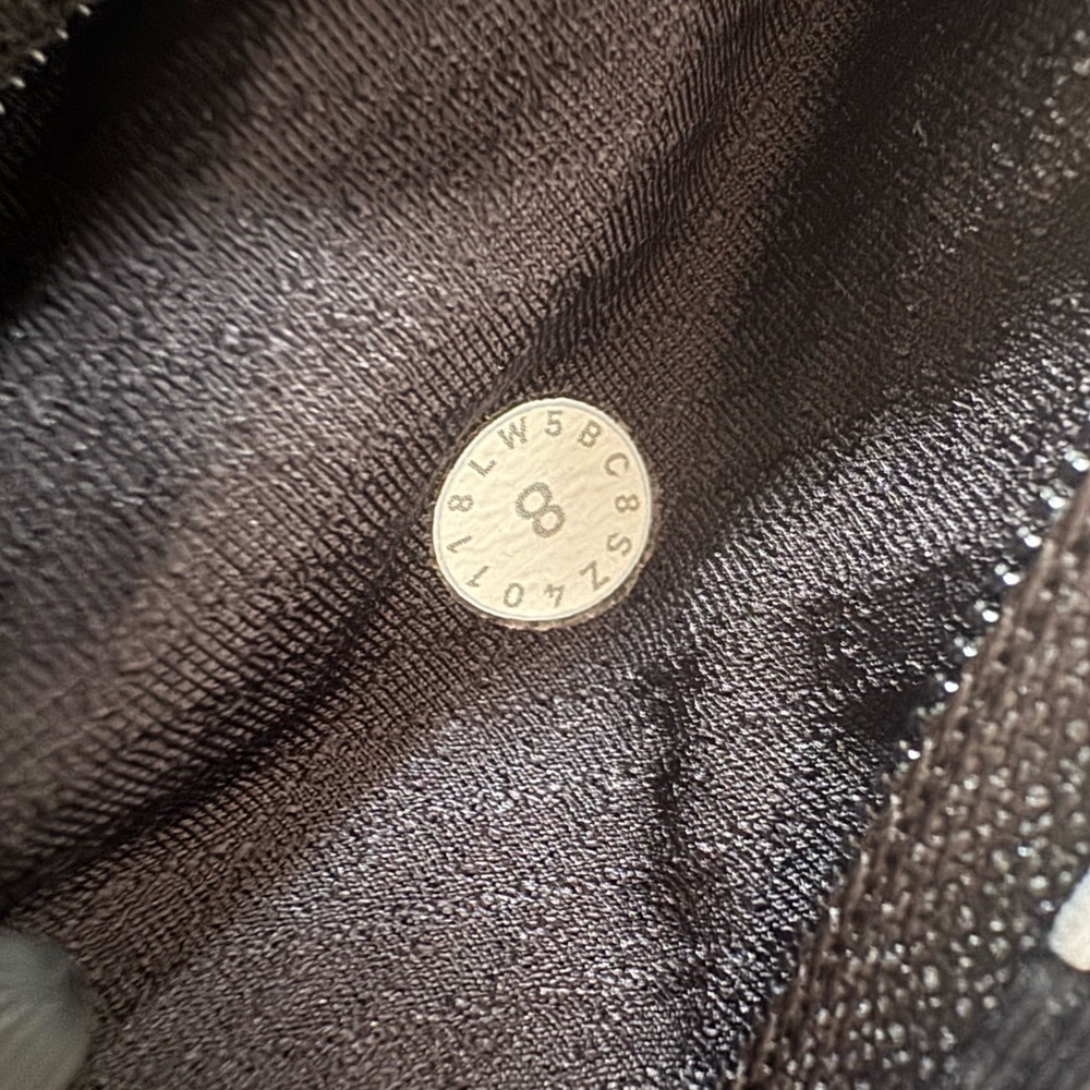 Lululemon Tight Stuff‎ Tight II Splatter White Black / Black Size 8 - Picture 12 of 12